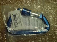 SMC Kinetic Screw-Lock Blue Carabiner
