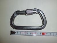 SMC Aluminum Manual Locking D Carabiner